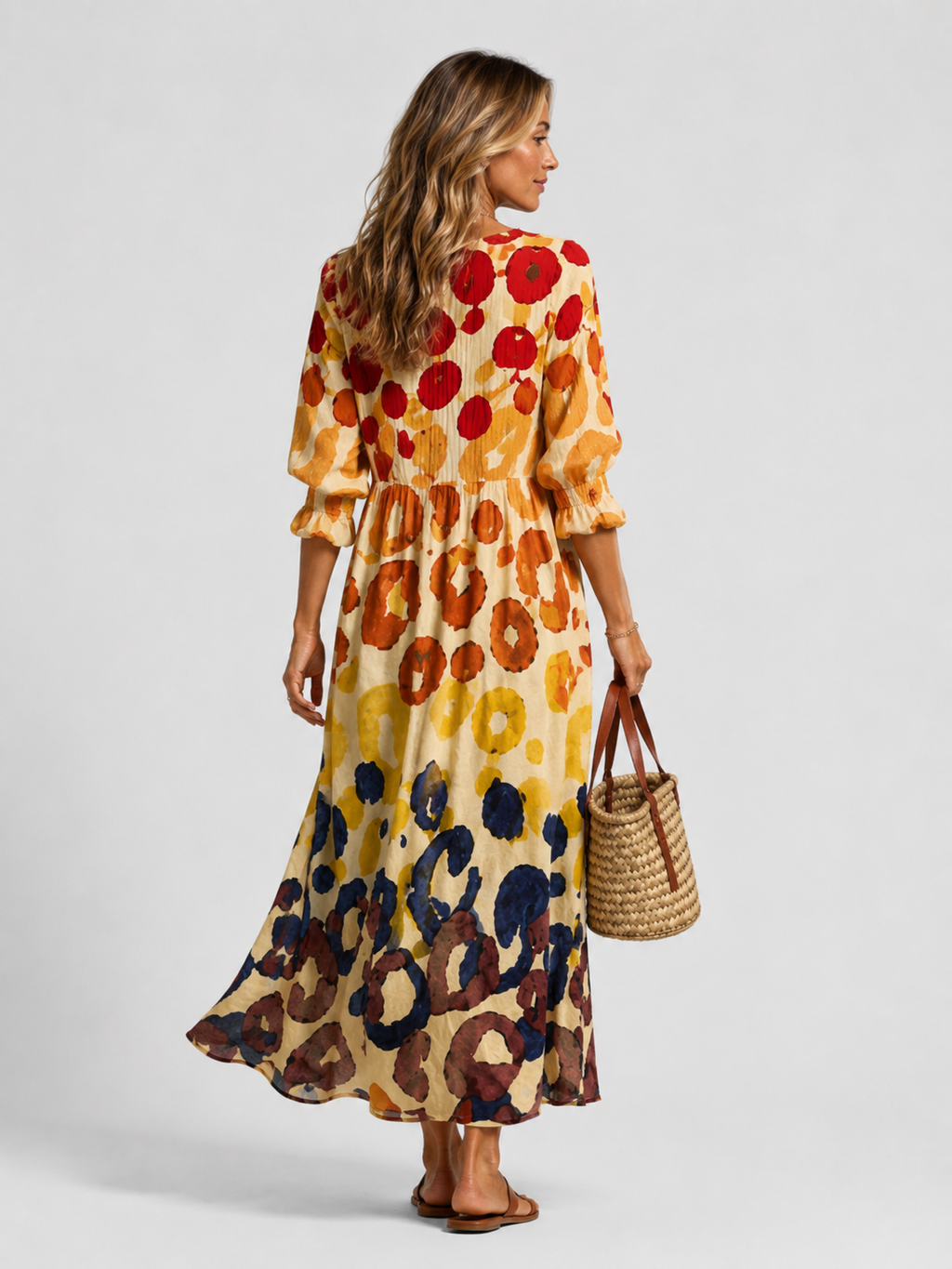 Elegant Collection | Women's Dress with Lightweight Fabric & Relaxed Fit | Perfect Summer Style for Effortless Comfort 1