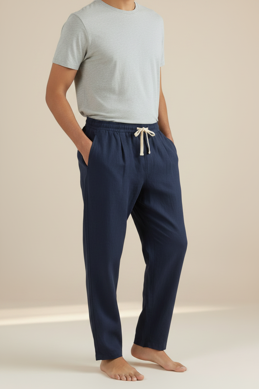 Men’s Cotton Comfortable Trousers – Casual Fit