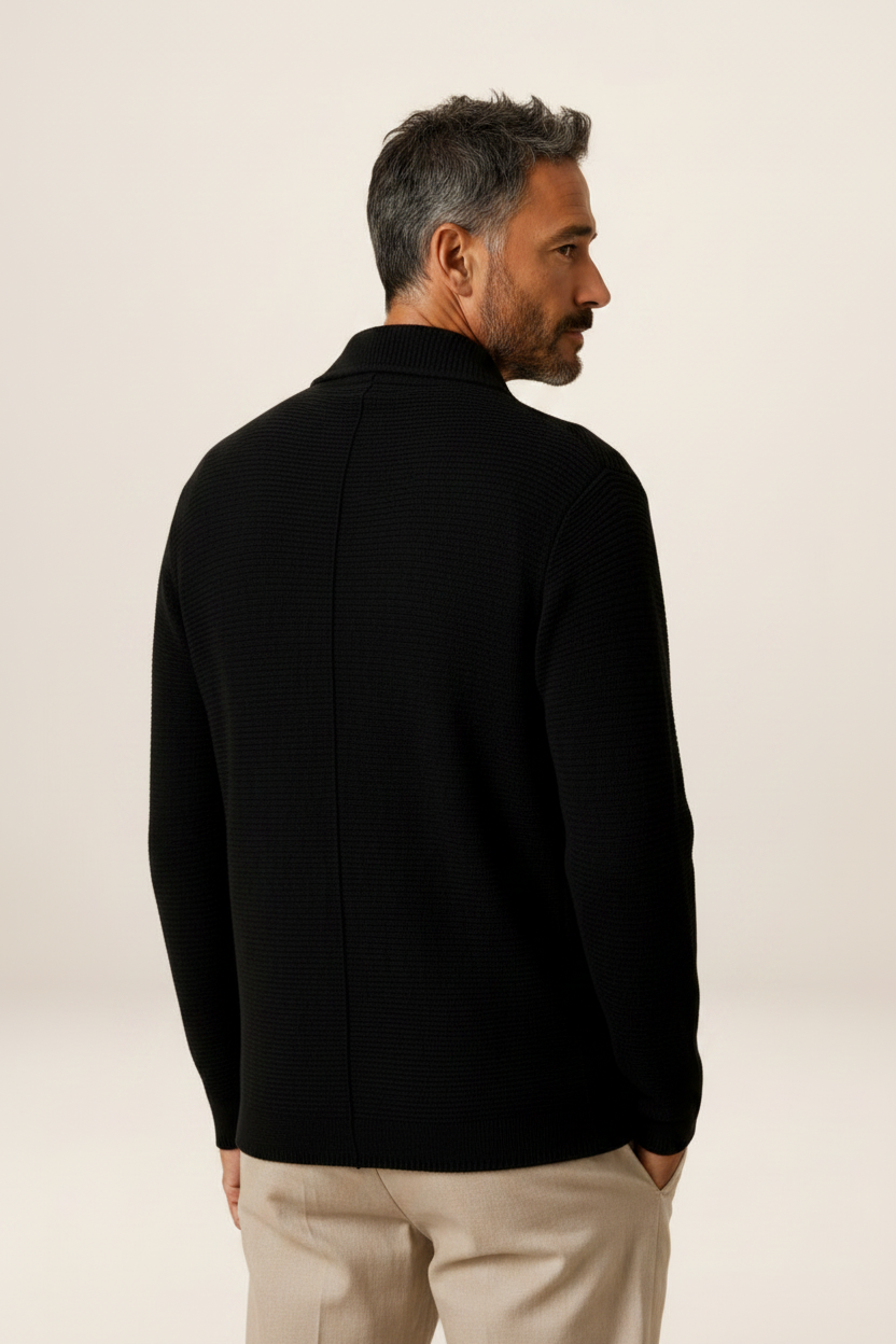 Men's Knit Cardigan Sweater