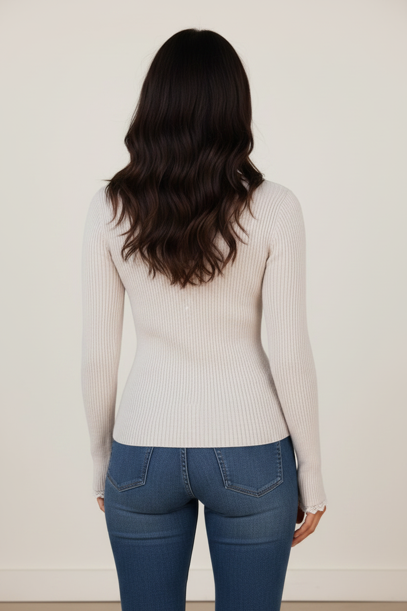 Elegant Knitwear | Women's Cardigan with V-Neck and Button-Up Design | Versatile Layering Piece for Everyday Style