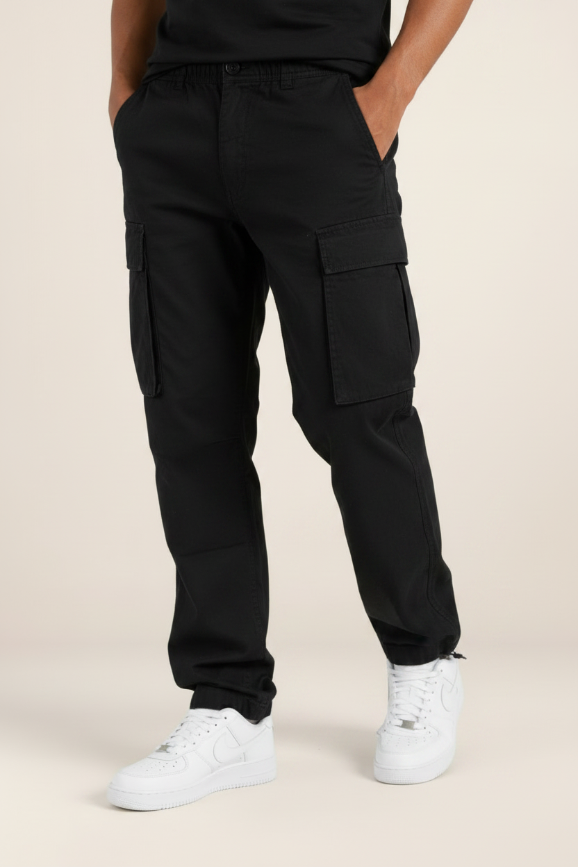 Men’s Relaxed Fit Cargo Trousers – Everyday Utility Style