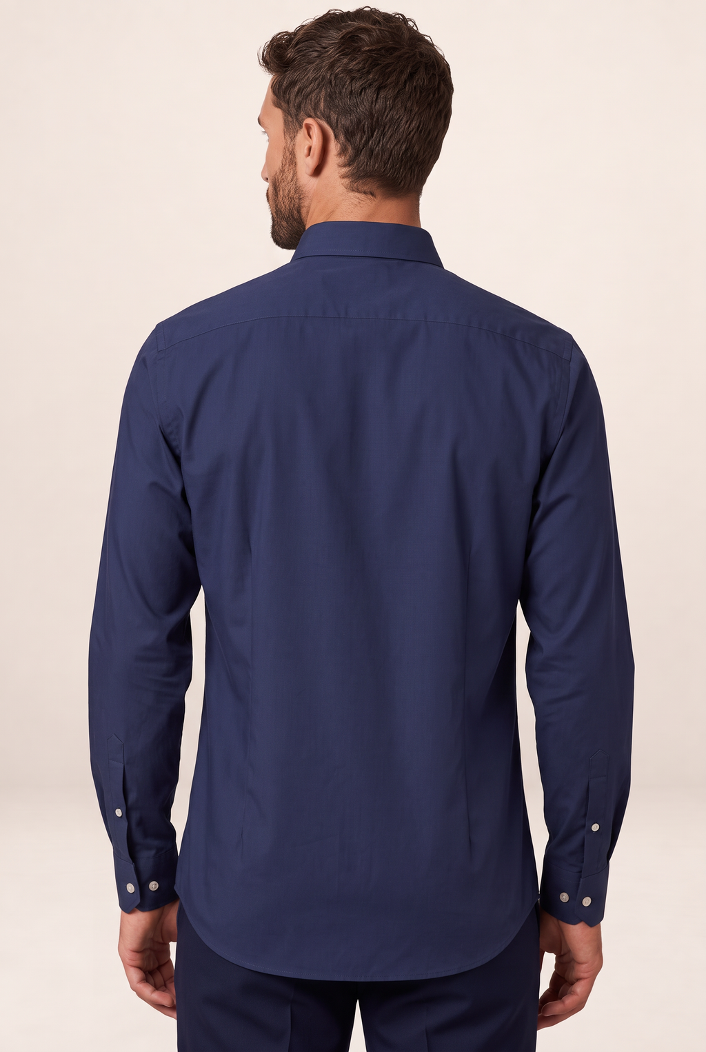 Men's Dress Shirt with Button-Down Collar | Versatile Style for Smart Casual Outfits