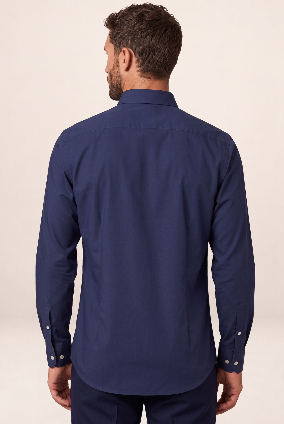 Men's Dress Shirt with Button-Down Collar | Versatile Style for Smart Casual Outfits