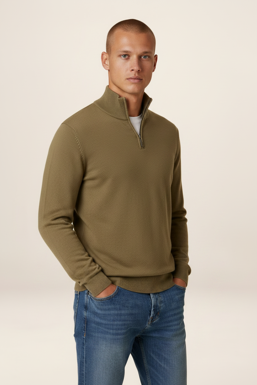 Men’s Quarter Zip Sweater