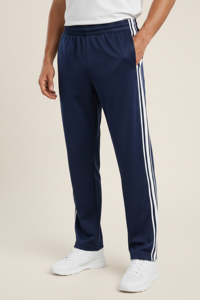 Men's Track Pants with Pockets – Relaxed Fit Sport Trousers