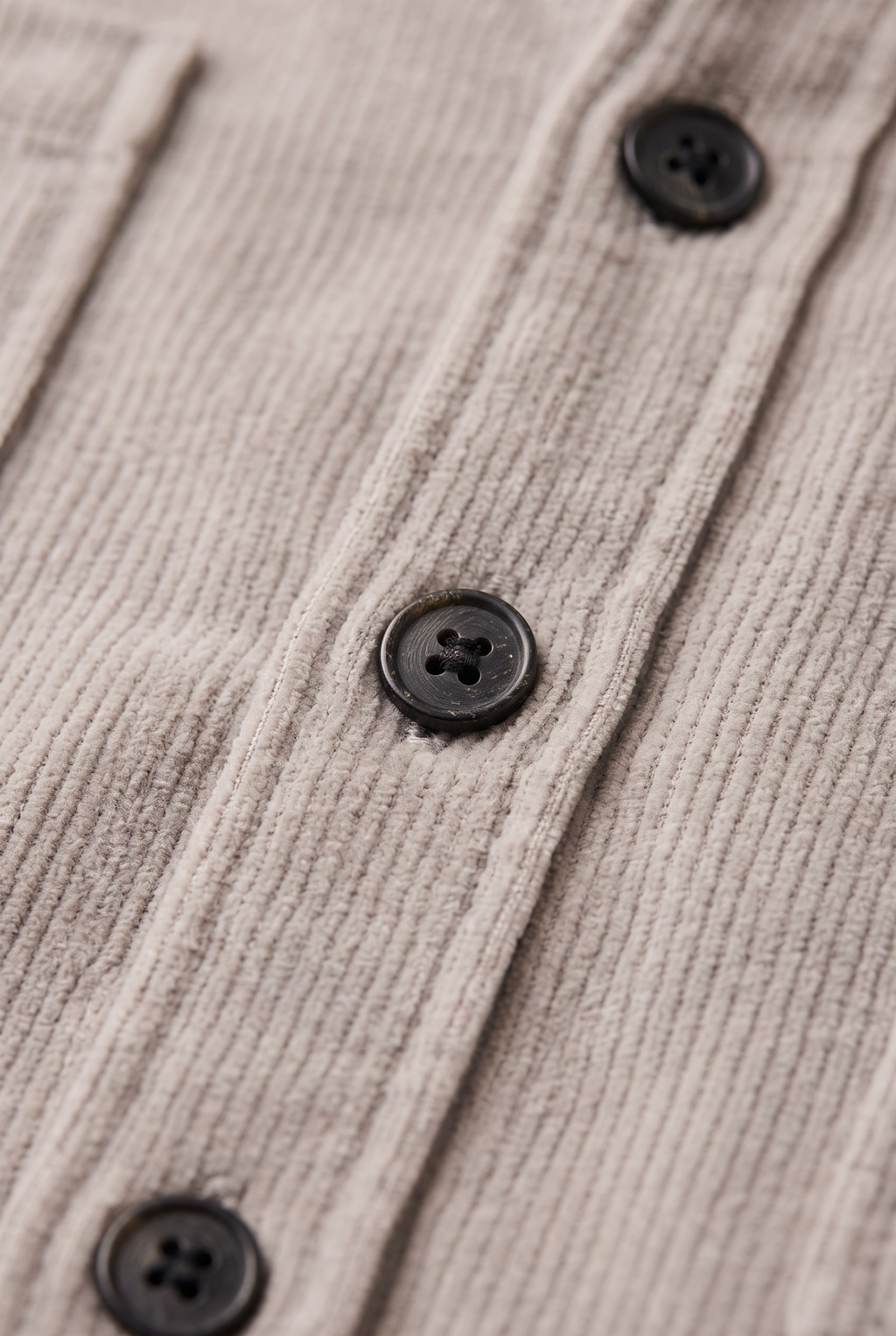 Men's Shirt with Textured Corduroy Finish | Versatile Overshirt for Everyday Style