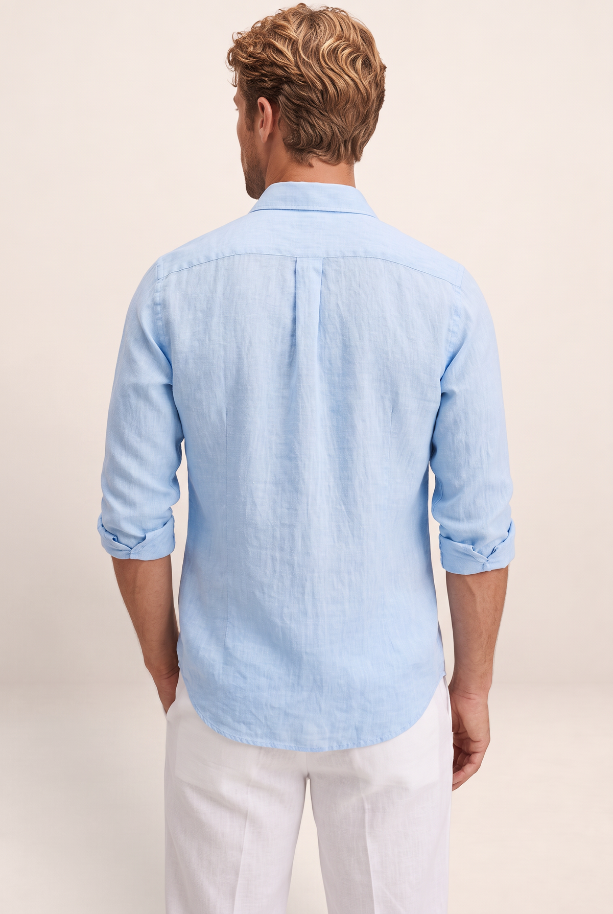 Men's Linen Shirt | Relaxed Fit Button-Up with Breathable Fabric