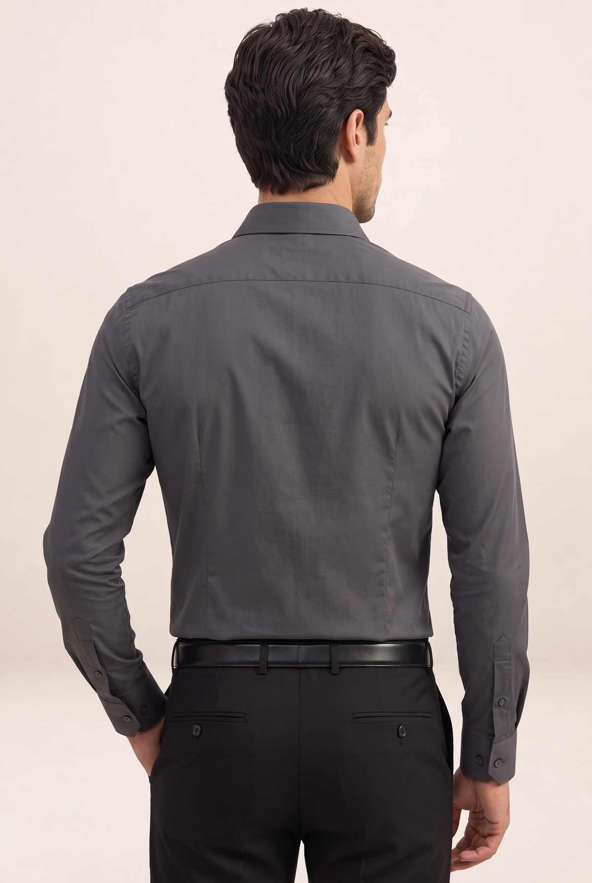 Men's Dress Shirt with Slim Fit & Classic Collar | Versatile Style for Any Occasion