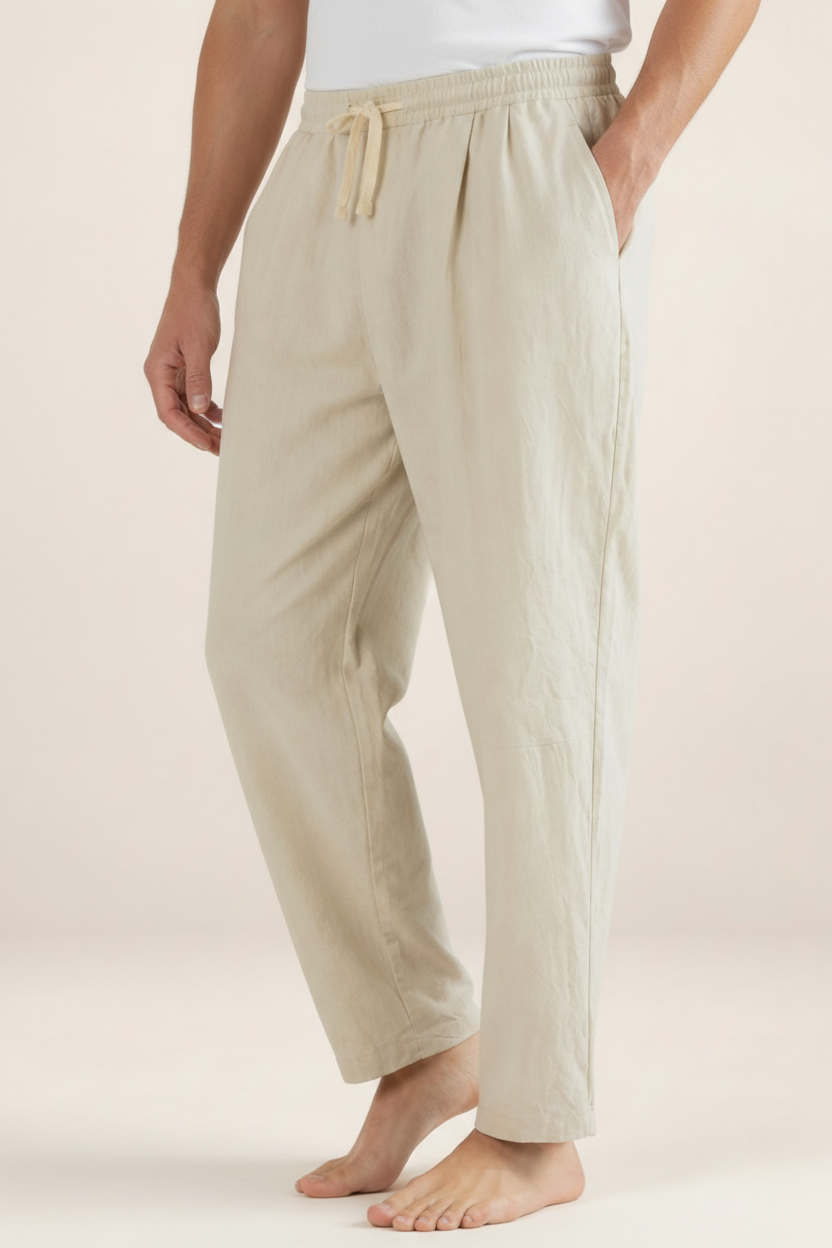 Men’s Cotton Comfortable Trousers – Casual Fit