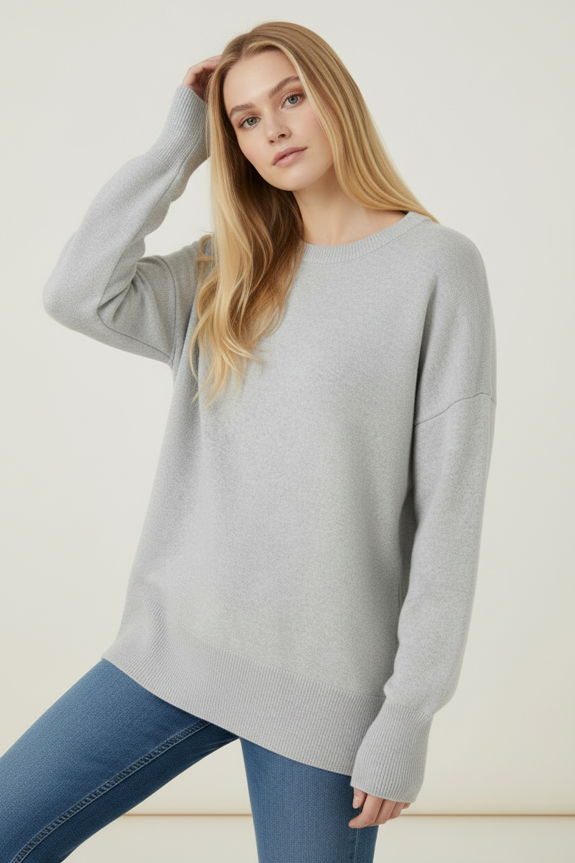 Cozy Knitwear Collection | Women's Oversized Sweater with Soft Fabric | Relaxed Fit for Everyday Comfort