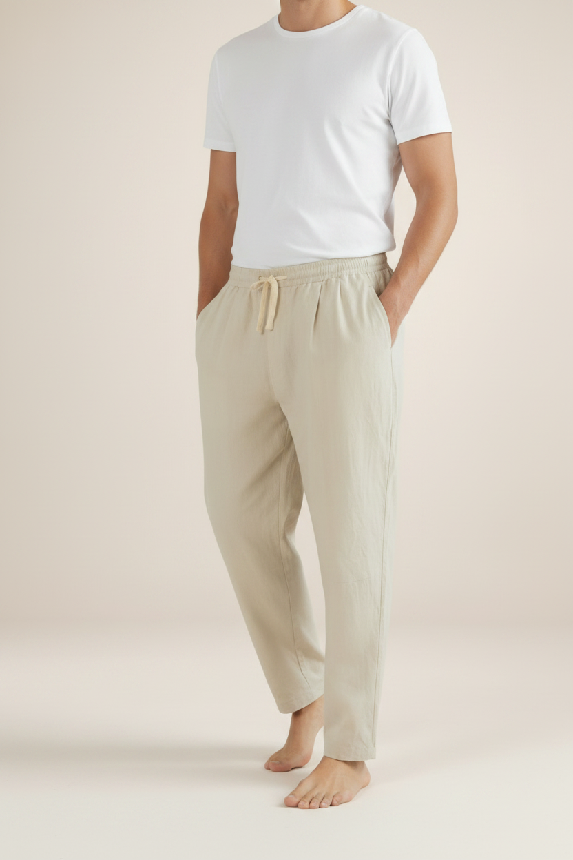 Men’s Cotton Comfortable Trousers – Casual Fit