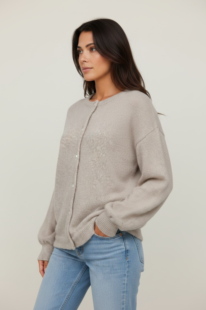 Classic Knit | Women's Cardigan Sweater with Button Front | Soft Layering for All Seasons