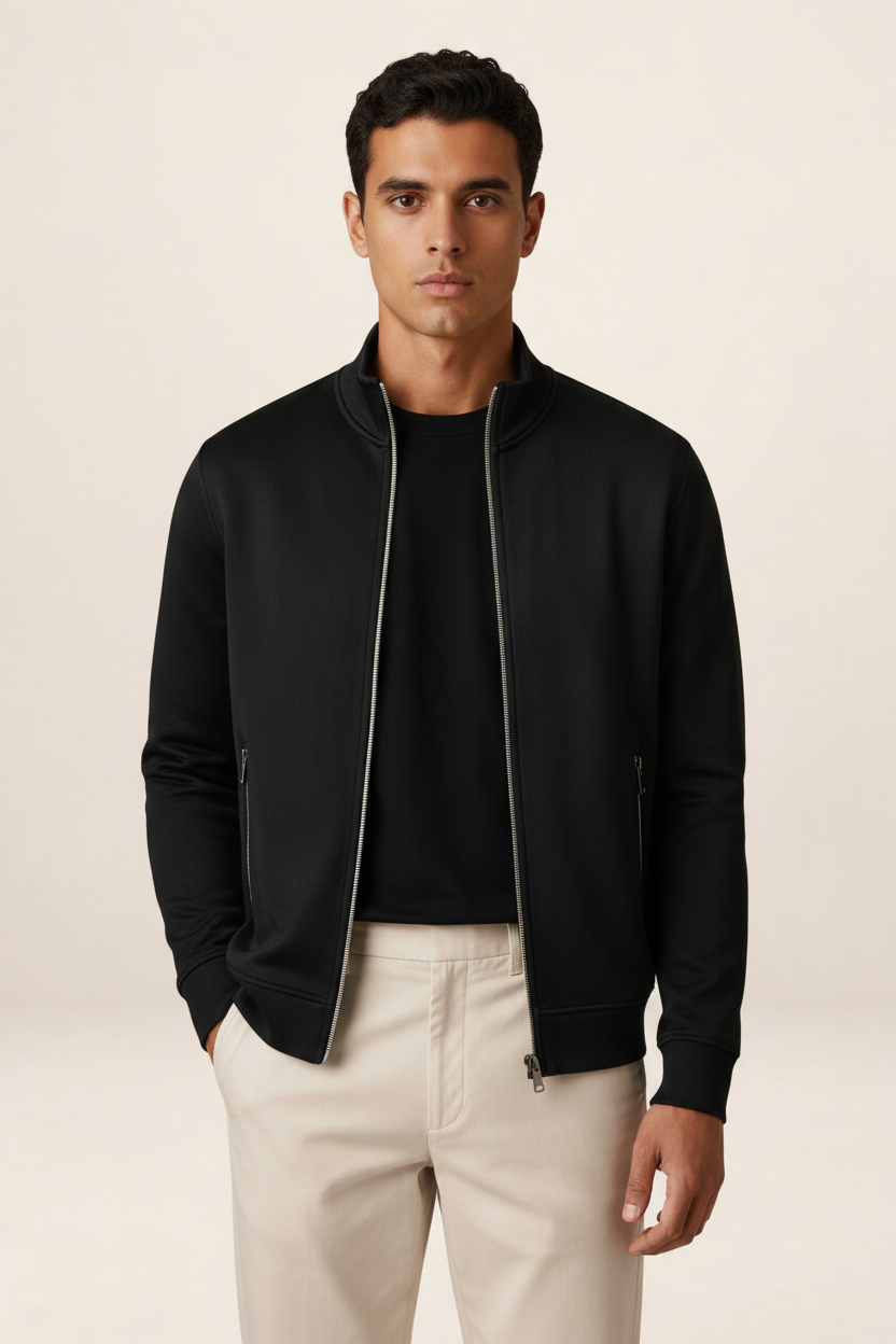 Men's Full Zip Sweater Jacket